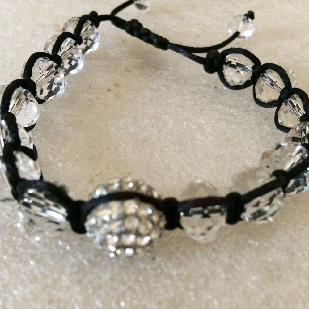 Crystal beads bracelet